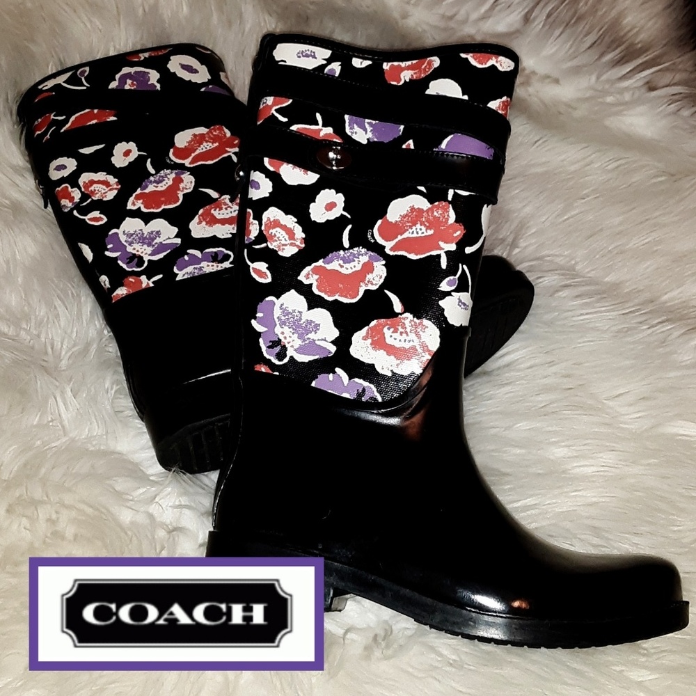 Think Spring Sale! 🌱Think Spring!🌱Coach Boots!🌸 - Picture 1 of 4